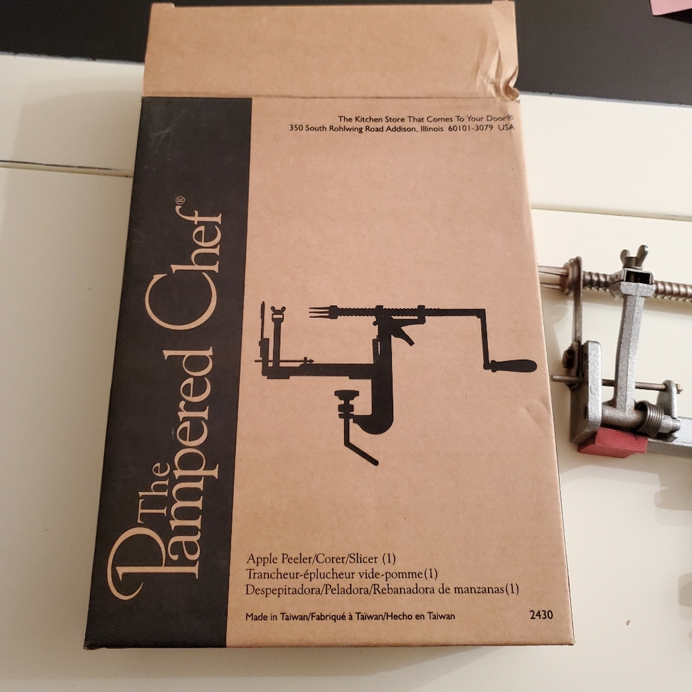Pampered Chef Apple Peeler/Corer/Slicer